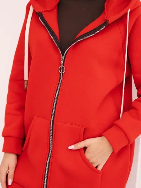 Geacă Kesi Włoski roșu