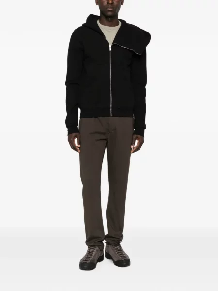 Asimetriškas džemperis su gobtuvu Rick Owens Drkshdw juoda