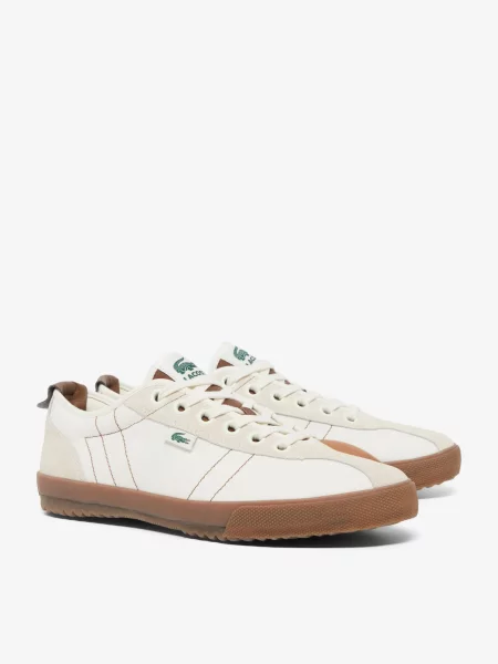Кроссовки Lacoste бежевые