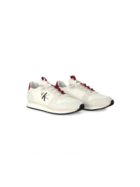 Sneakersy Calvin Klein zamszowe beżowe