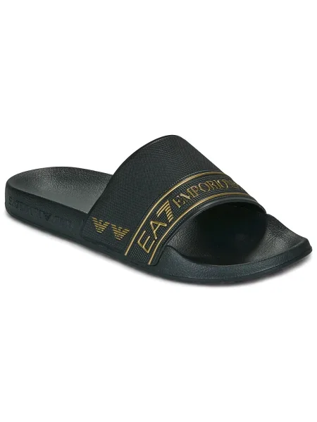 Șlapi Ea7 Emporio Armani negru