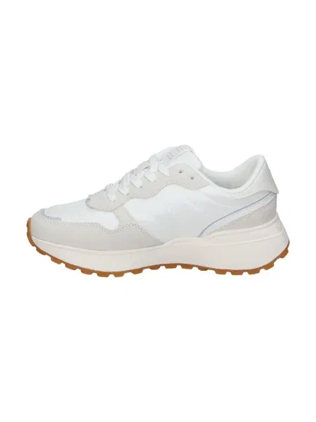 Dámske topánky Tommy Jeans Cleated Runner ecru biela