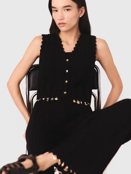 Жилет Maje чорний