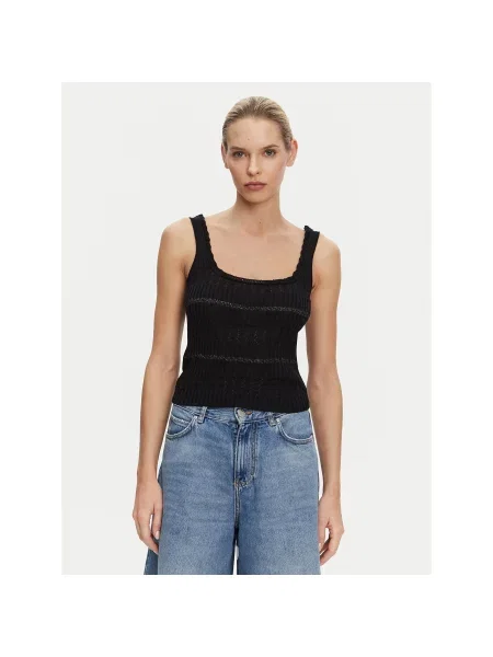 PINKO Τοπ Regular Fit μαύρο