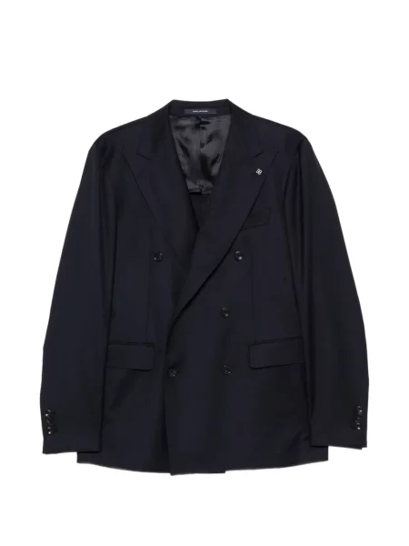 Costum Tagliatore cu două rânduri de nasturi albastru