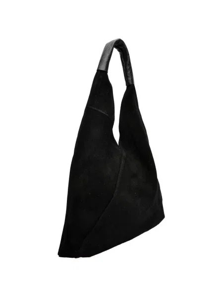 Geanta hobo Anna Luchini negru