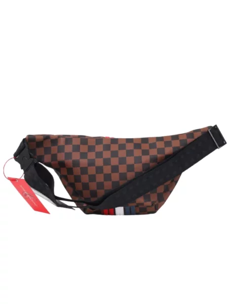 Pasek Sprayground skórzany brązowy