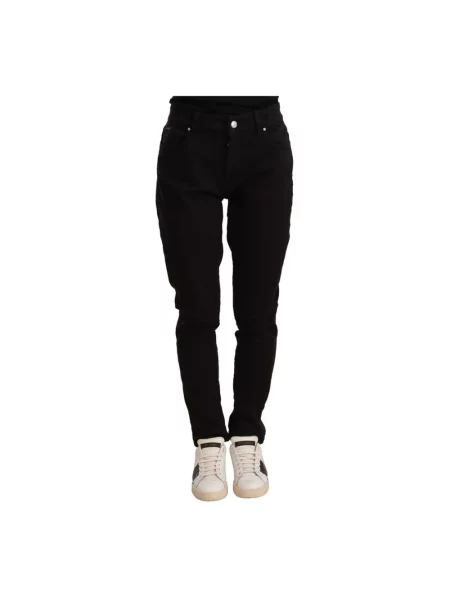 Skinny jeansy skinny Dolce And Gabbana czarne