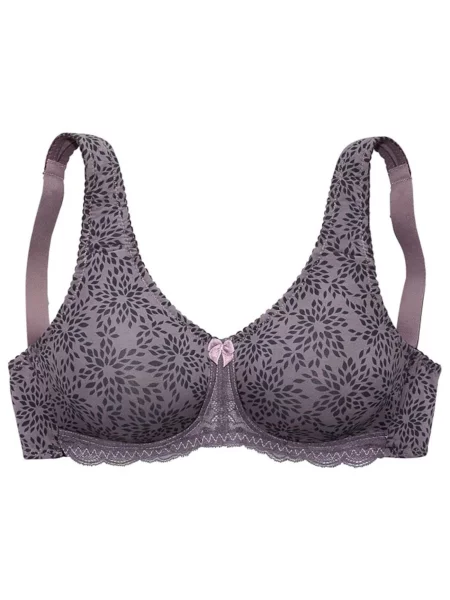 NUANCE Podprsenka chladná modrá černá