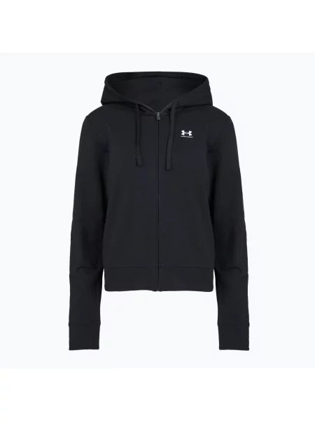 Sneakerși Under Armour din material terry alb
