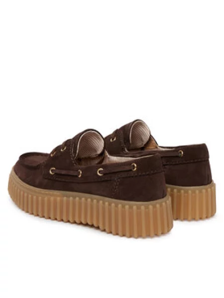Clarks Nizki čevlji Torhill Boat rjava