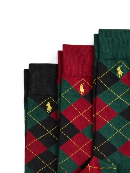 Șosete Polo Ralph Lauren cu 5 buzunare cu broderie tricotate albastru