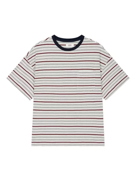 Tricou Studio Tomboy cu dungi alb
