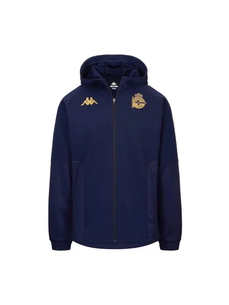 Bluza z kapturem na Deportivo La Corogne niebieska