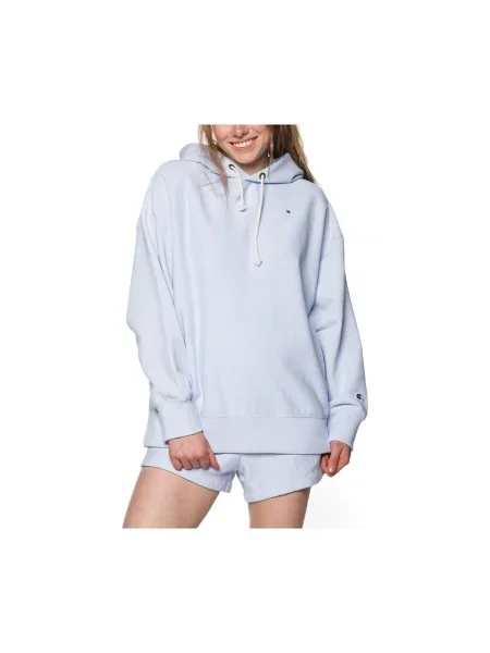 Geacă Champion cu glugă albastru