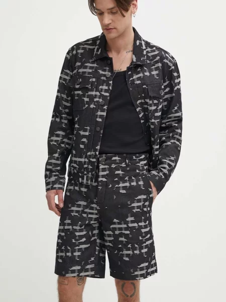 Džínové šortky IRO černá