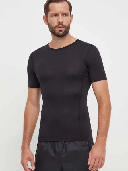 Tricou Adidas Terrex din lână merinos negru