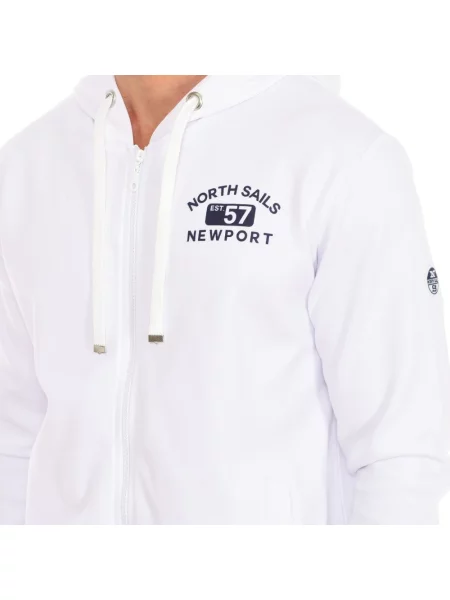 Bluza North Sails z nadrukiem biała