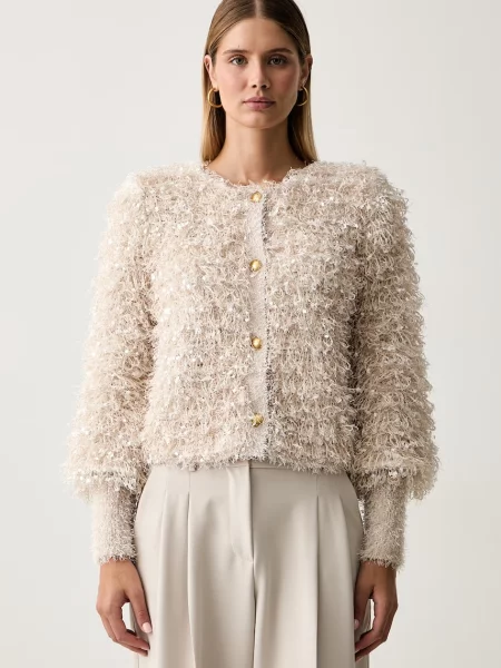 Twinset cardigan pentru femei bej