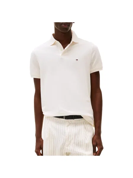 Polo Tommy Hilfiger alb