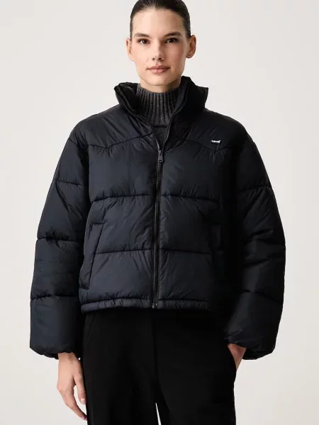 Levi's geacă matlasată pentru femei PALMER PUFFER negru