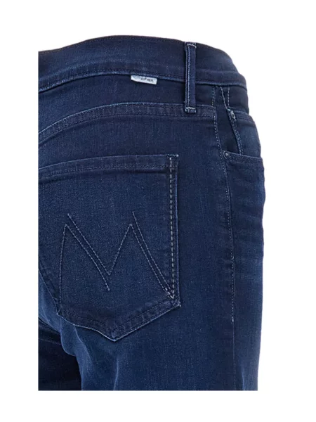 Blugi Mother cu 5 buzunare albastru