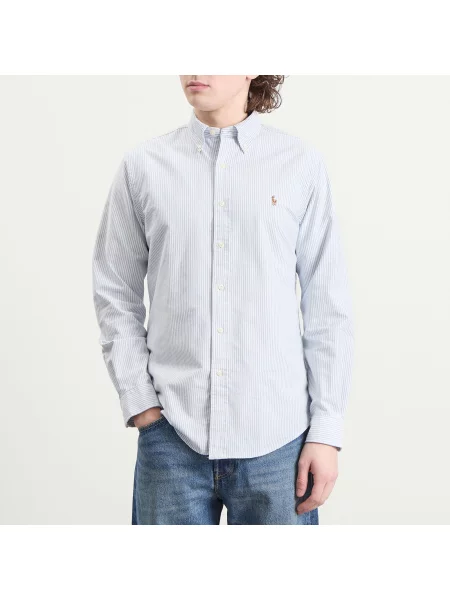 Polo Ralph Lauren Koszula Custom Fit błękitny