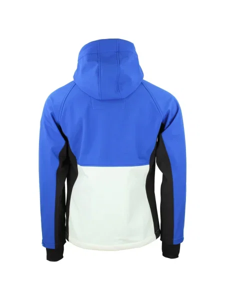 Geacă Peak Mountain softshell albastru
