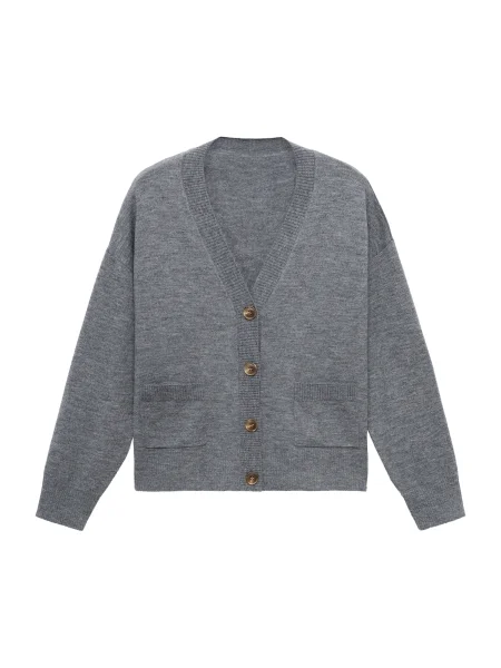 MANGO Pletena jopa NEKKO' siva