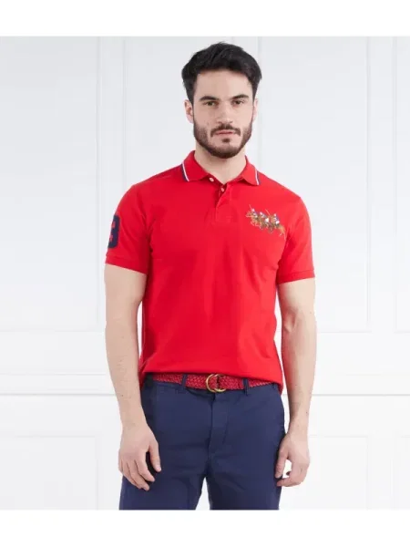 POLO RALPH LAUREN Polo | Custom slim fit roșu