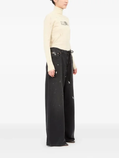 Blugi Mm6 Maison Margiela negru