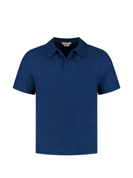 Tricou polo Jacob Cohën albastru