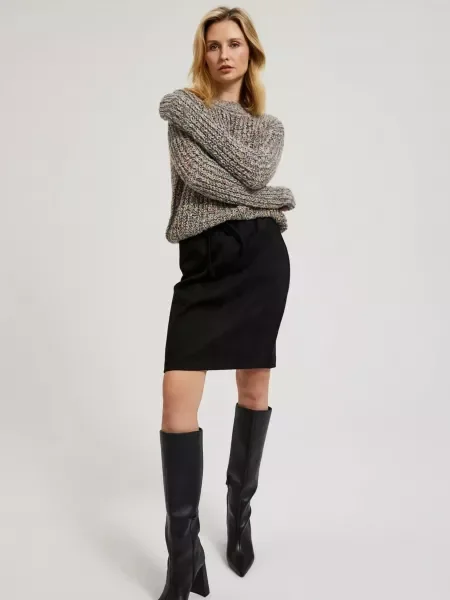 Sukňa Moodo čierna