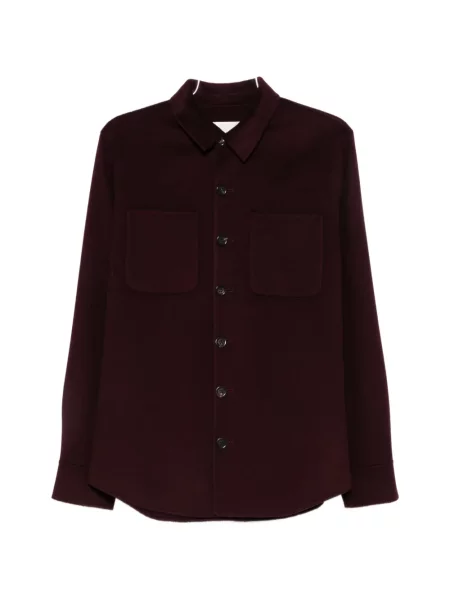 Lung geacă cămașă Bompard violet