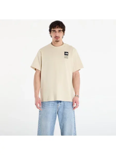 Póló The North Face Icon Celebration Regular Short Sleeve Tee-Graphic Desert Stone M