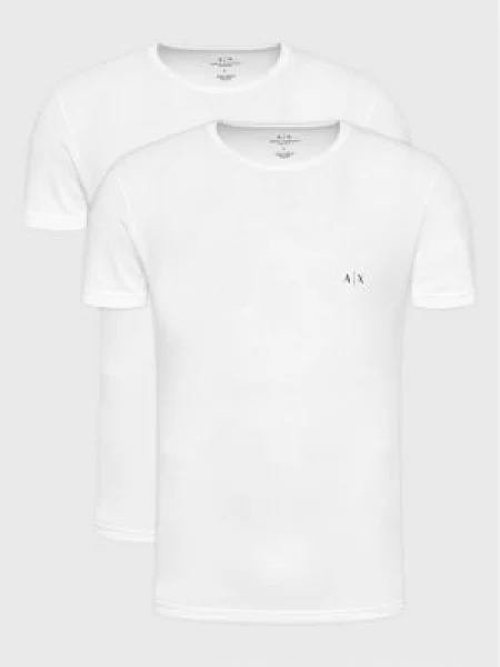 Armani Exchange Kratka majica bela