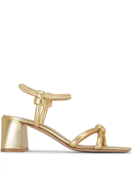 Sandale Gianvito Rossi din piele auriu
