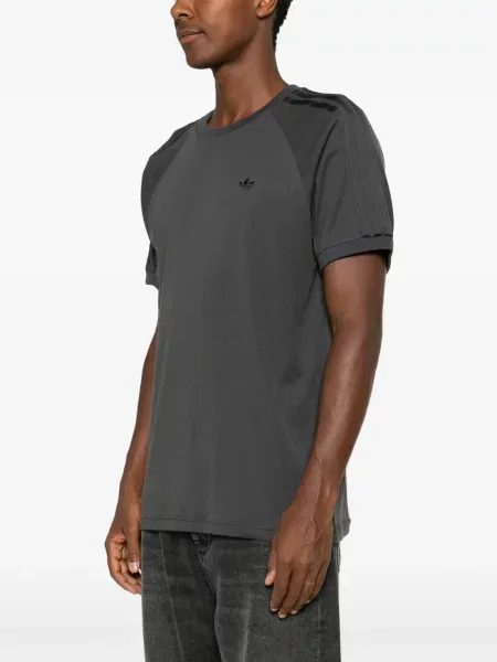 Tricou Adidas cu autograf gri