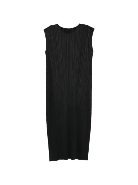 Rochie Pleats Please Issey Miyake fără mâneci negru