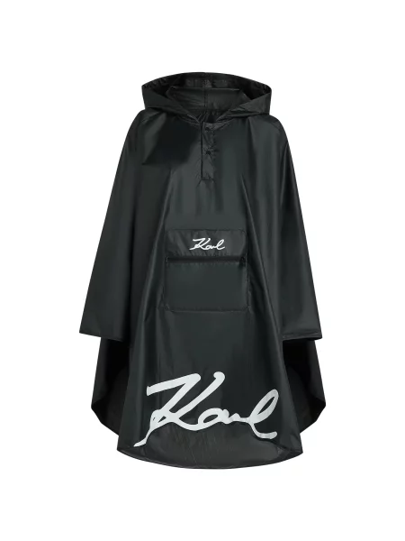 Karl Lagerfeld Umbrele de ploaie K/Signature Regenponcho negru