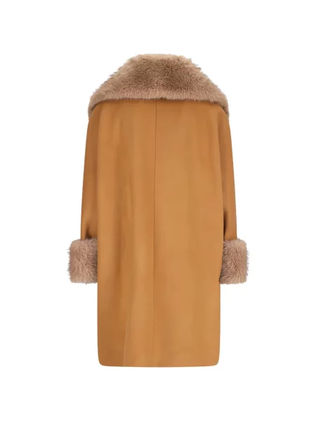 Blană artificială palton de blană Herno