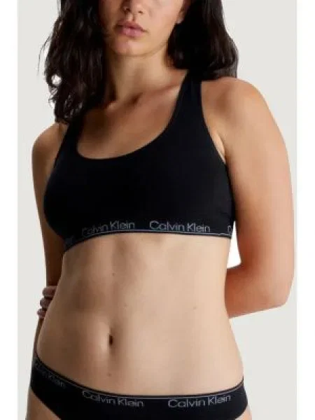 Calvin Klein Underwear Sutien top Racerback Bralette negru