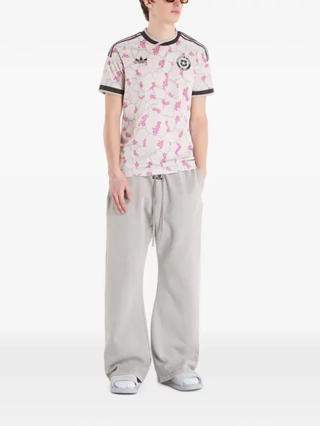 Cămașă Adidas din jerseu negru