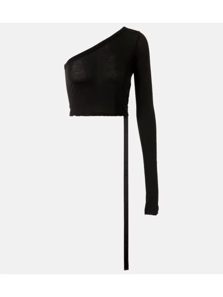 Cropp top Rick Owens cu un umăr gol negru
