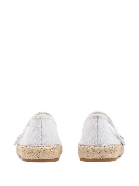 Espadrile Karl Lagerfeld alb