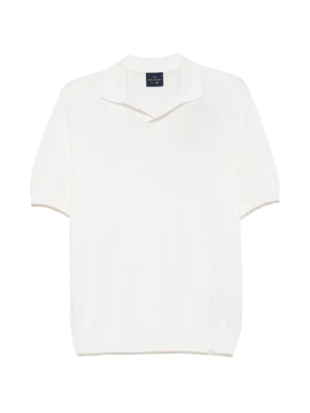 Polo Paul & Shark scurt alb