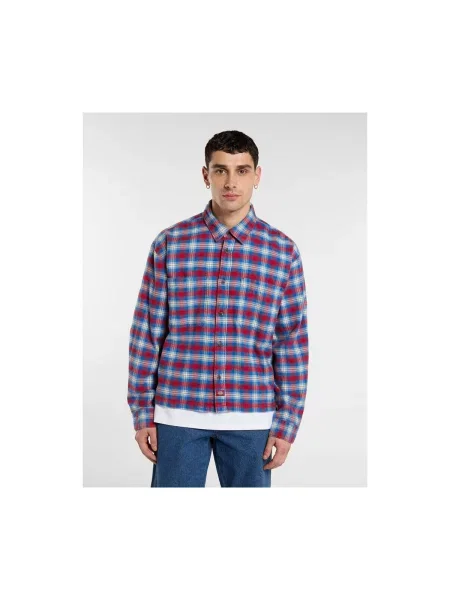 Decupat cămașă Dickies de flanelă violet