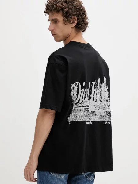 Diesel tricou pentru bărbați din negru