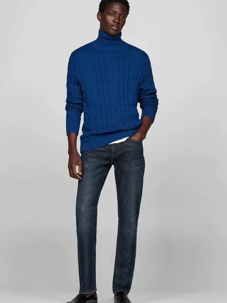Прямі джинси Tommy Hilfiger Denton сині