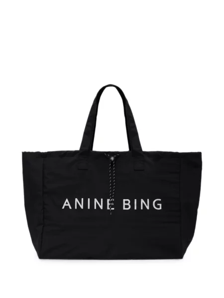Geantă shopper Anine Bing negru